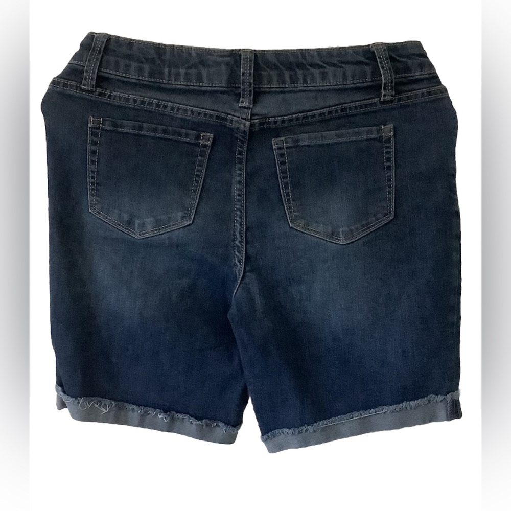 ThereAbouts Shorts Denim Size Girls  12  1/2  Plus cotton blended